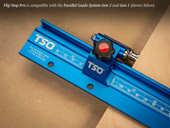 Compatible with Gen 1 and Gen 2 Parallel Guide Systems.