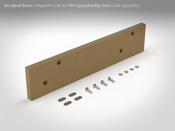 Sacrificial Rip Fence for Milwaukee M18 FUEL™ Table Saw Sacrificial Rip Fence for Milwaukee M18 FUEL™ Table Saw