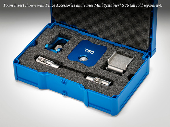 The Foam Insert and ID Card make your Fence Accessories simple to store and identify.