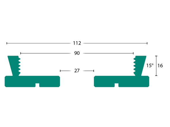 Axminster Type G Large Gripper Jaws (100mm)