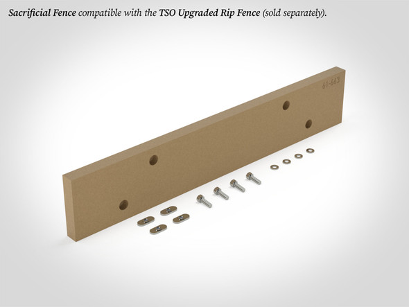 Includes T-nuts and mounting screws for secure attachment.