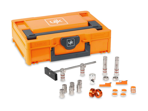 The UJK Super Dog Accessory Kit includes everything shown here in an orange Systainer.