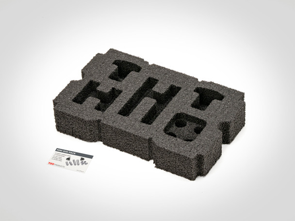 This insert has space for two SpeedKnobs and eight Chamfer Dogs.