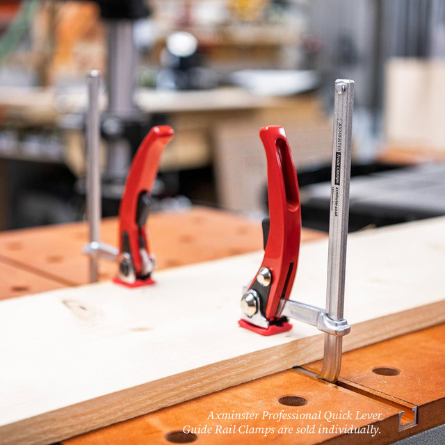 Guide Rail Ratchet Clamp Axminster Professional