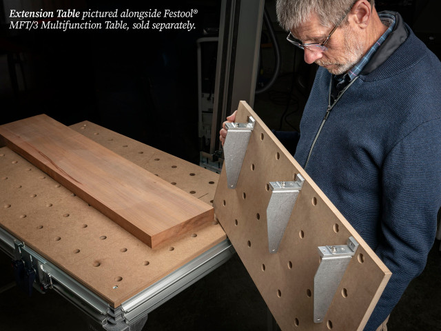 Extended Miter Gauge Fence for Festool CSC SYS 50 EB Cordless Table Saw ...