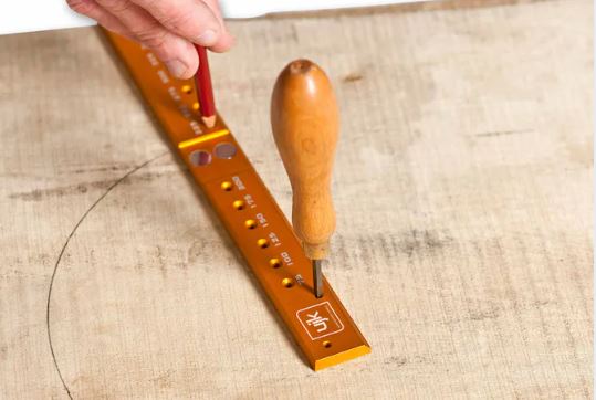 Use Bandsaw Buddy as a Circle Marking Gauge