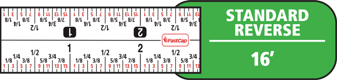 FastCap ProCarpenter Metric/Standard Measuring Tape - Ideal for  Professionals, Amateurs and Home Improvement - with Lever Action Belt Clip  and Dual