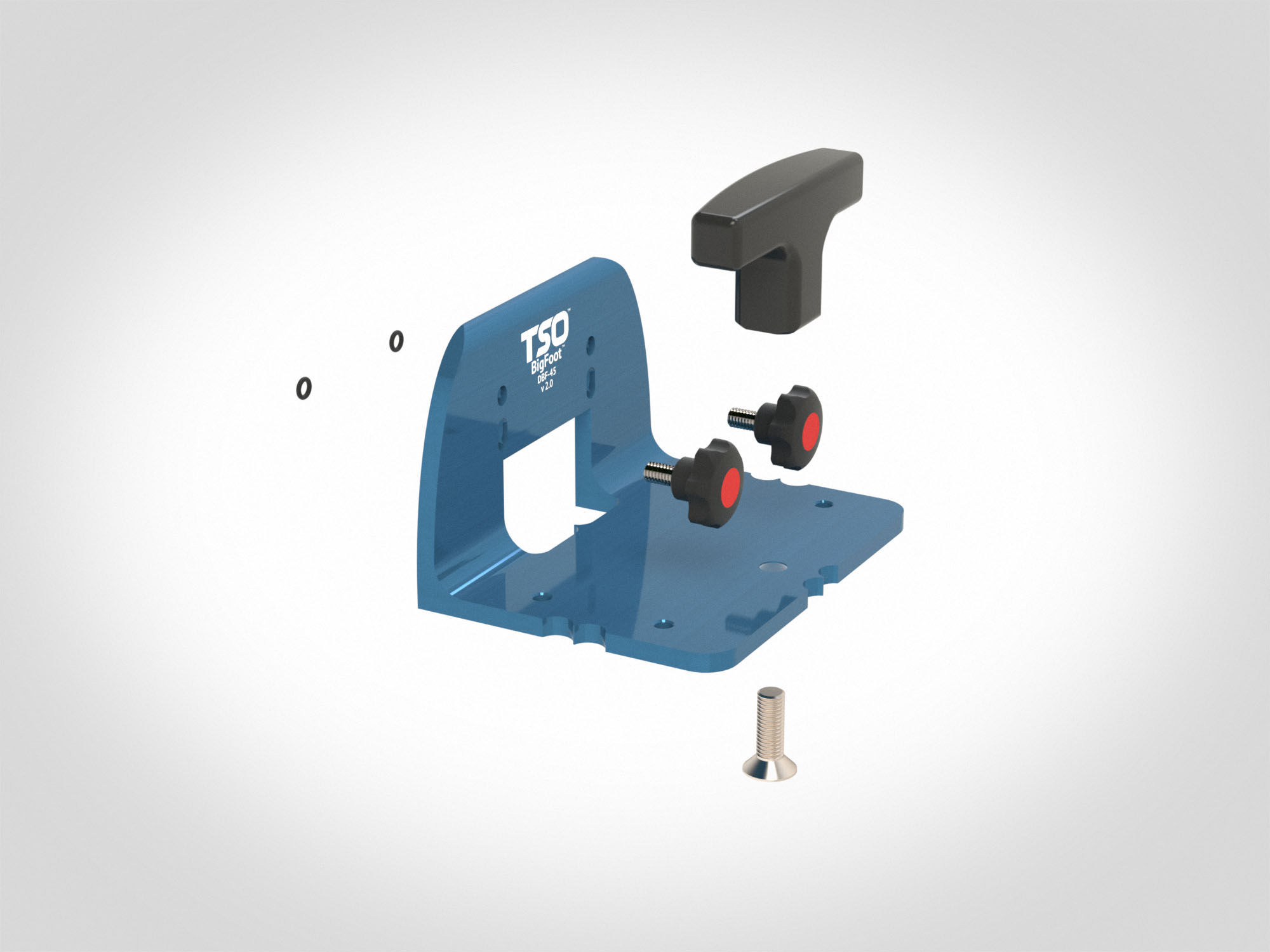DBF-45 BigFoot v2.0 Base System for Festool Domino | TSO BigFoot
