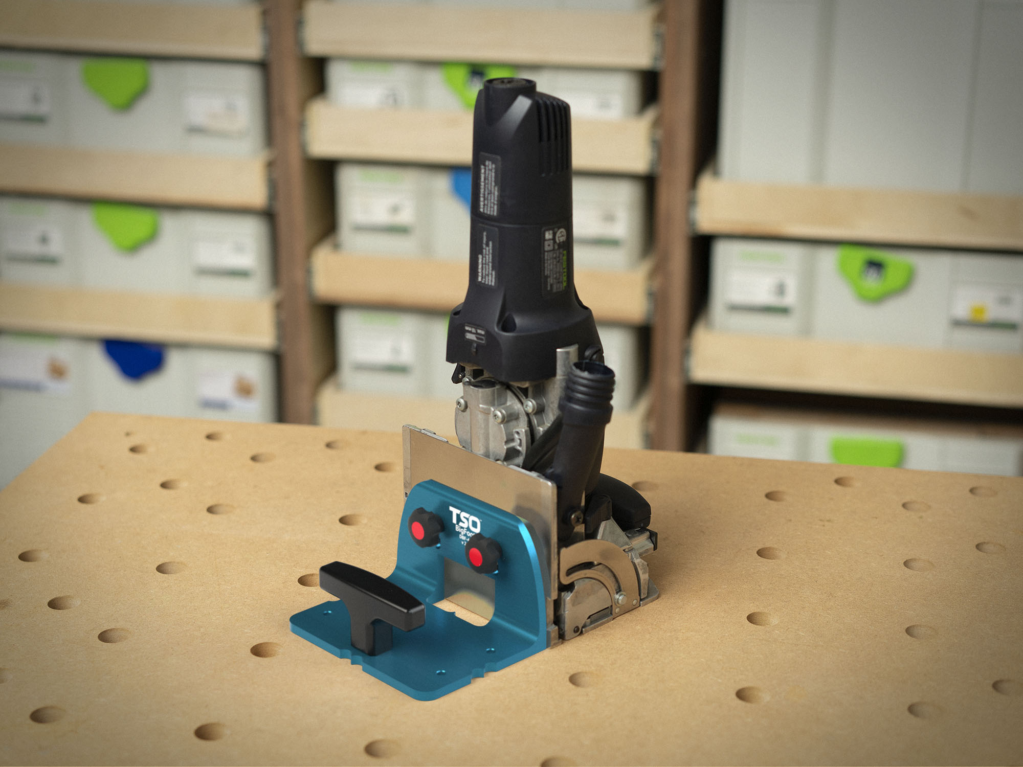 Tso Products Bigfoot Dbf 45 V2 0 Base Support System For Festool Domino Df 500 And Df 700 Xl