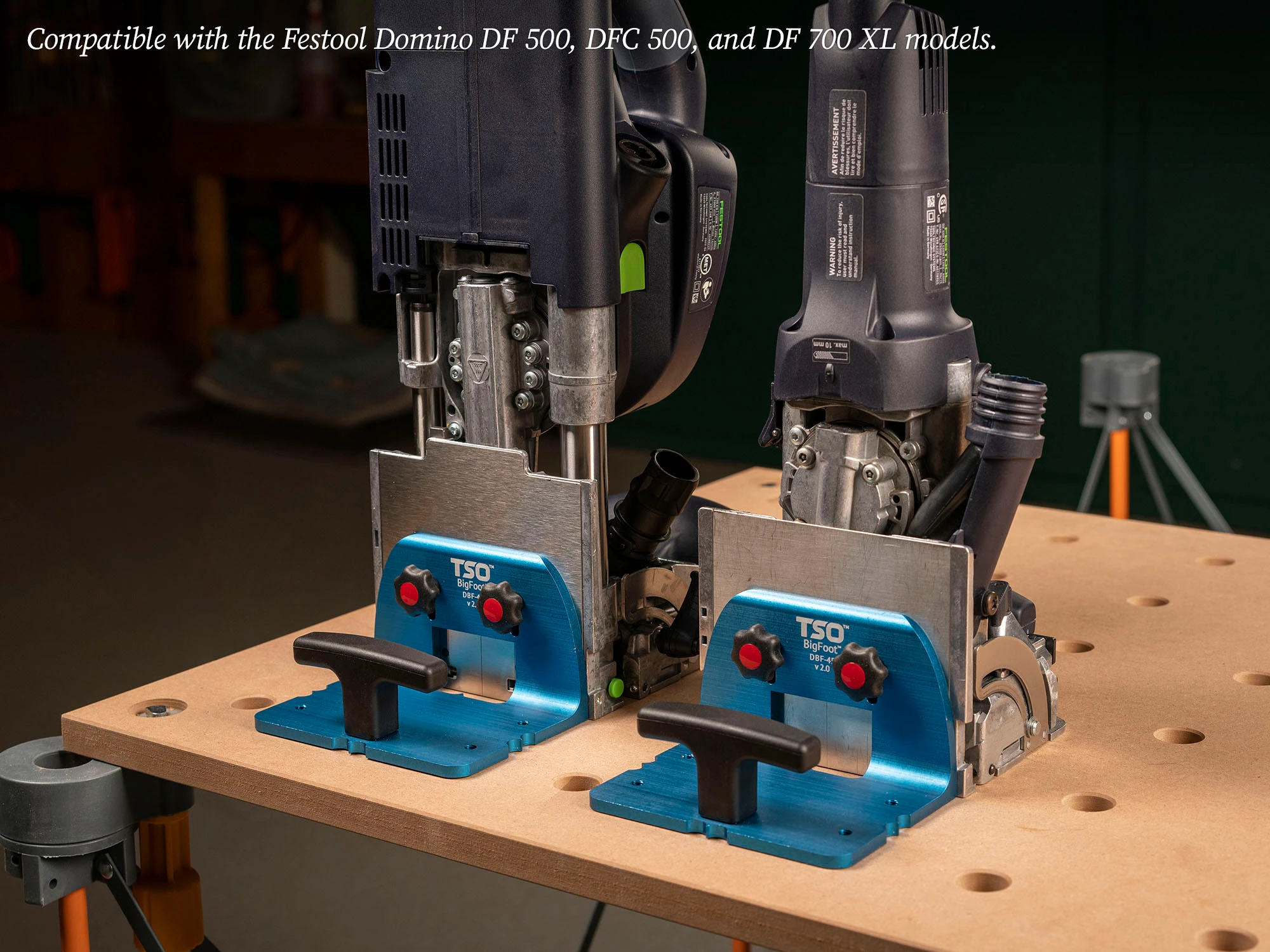 DBF-45 BigFoot v2.0 Base System for Festool Domino | TSO BigFoot