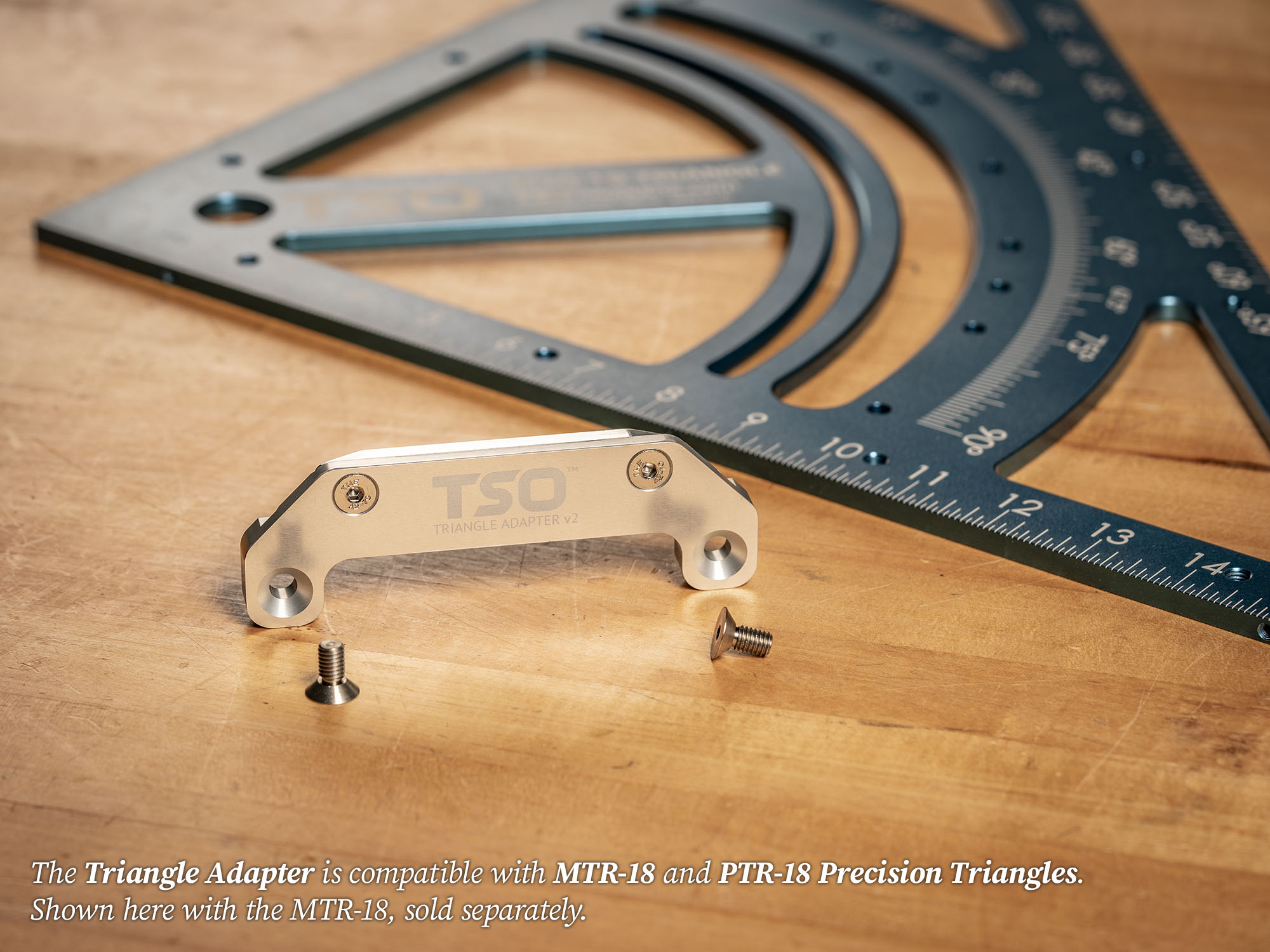 Triangle to Guide Rail Adapter