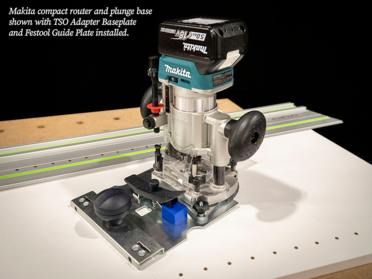 Makita Compact Router Adapter Kit for Festool LR 32 System