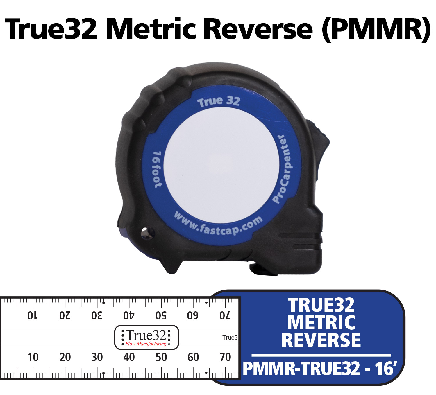 Metric/Standard ProCarpenter Flatback Flexible Tape Measure - Richelieu  Hardware