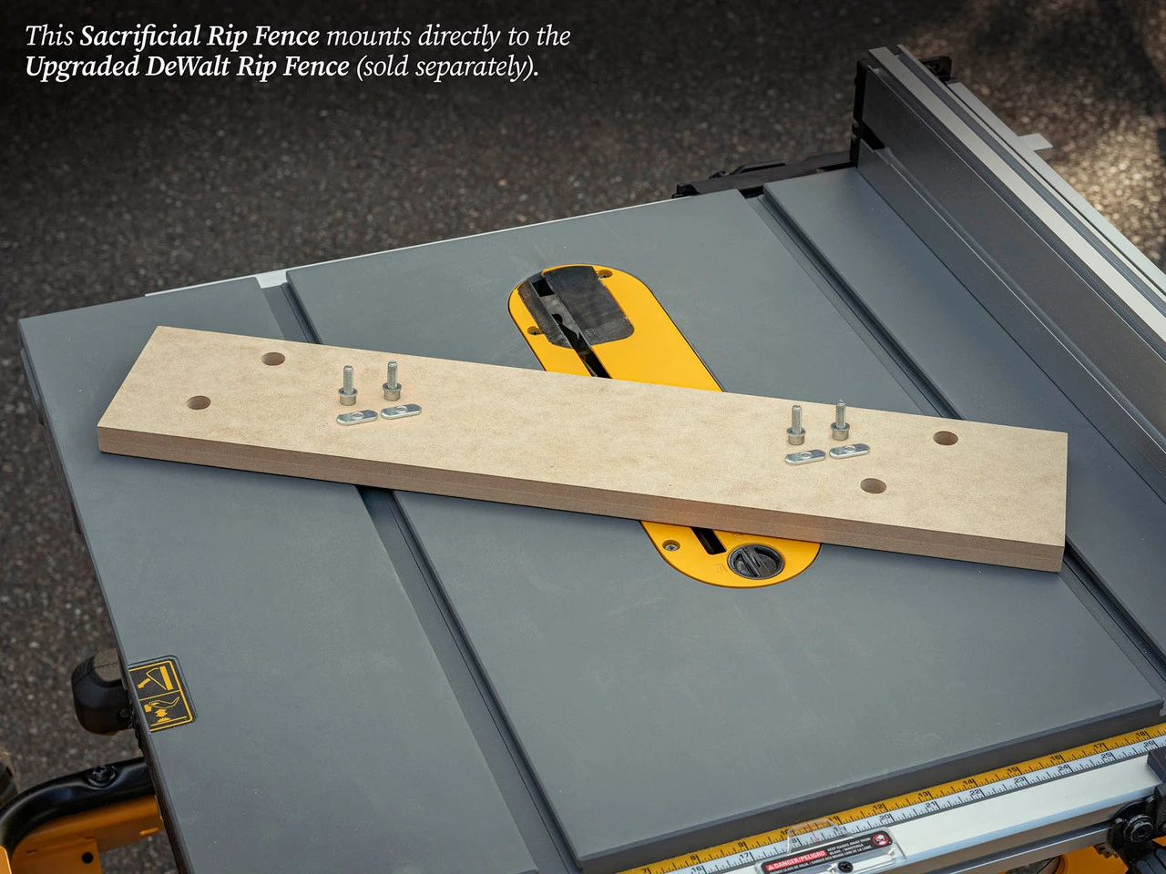 Dw745 Modifications Dewalt Saw Fence