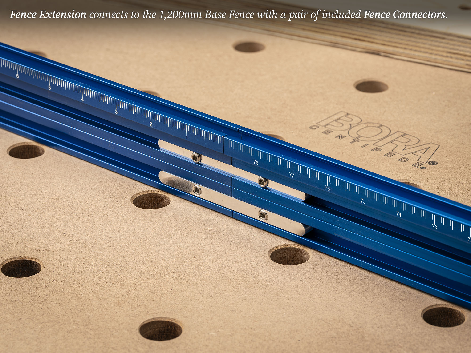 1,000 mm Fence Extension for 1,200mm Multifunction Workbench Fence
