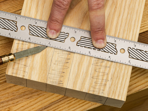 Precision Hair Ruler Stainless Steel Precision Rulers | JessEm Tool Company