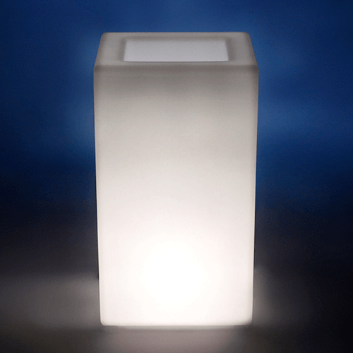 DISCONTINUED Lit Geo Planter