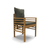 Spirals Teak Dining Armchair