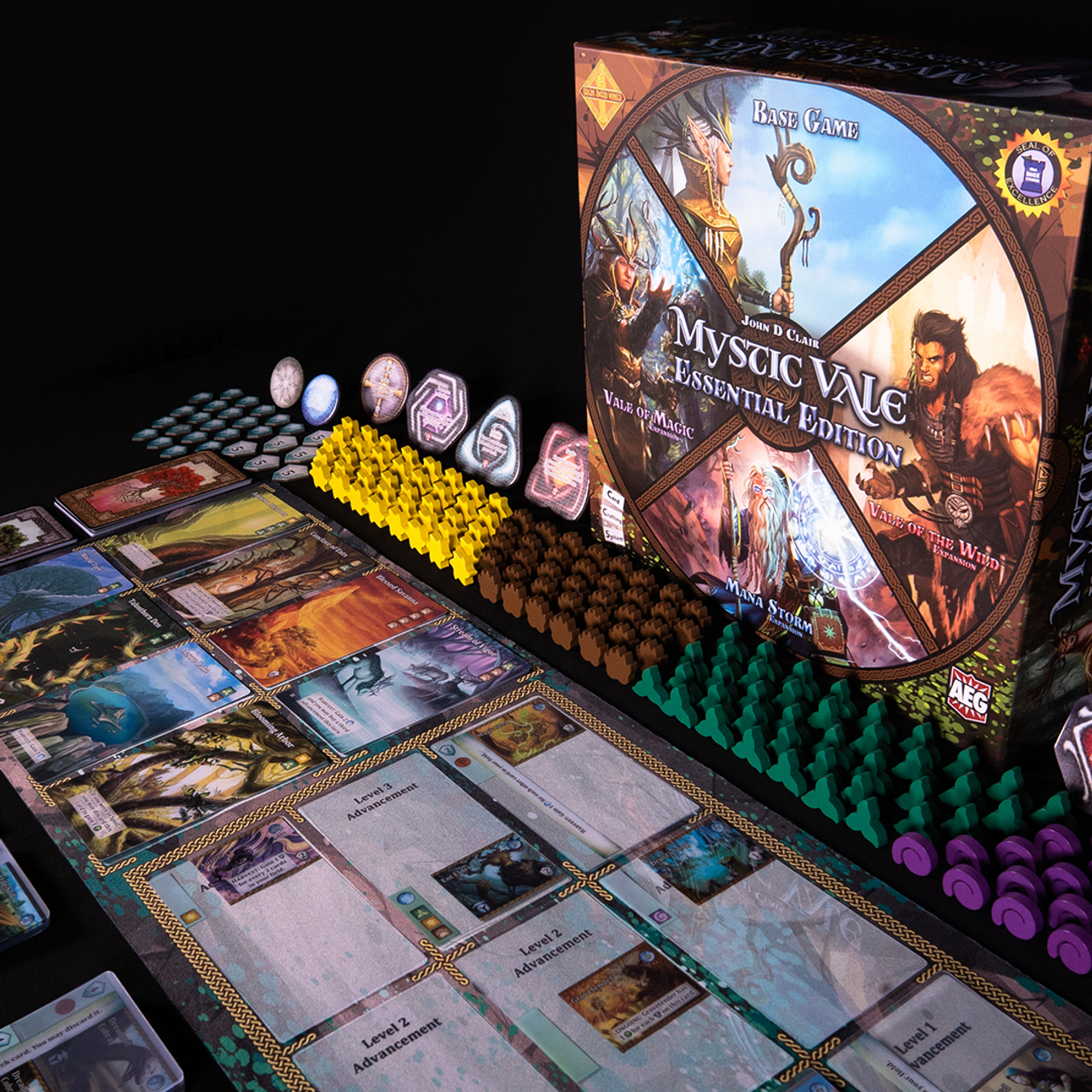  Alderac Entertainment Group (AEG) Mystic Vale: Essential  Edition - Base Game and Expansions, Complete Set, Card-Crafting, Deck  Building, 2-4 Players, Ages 14+, 45 Min Play Time : Video Games