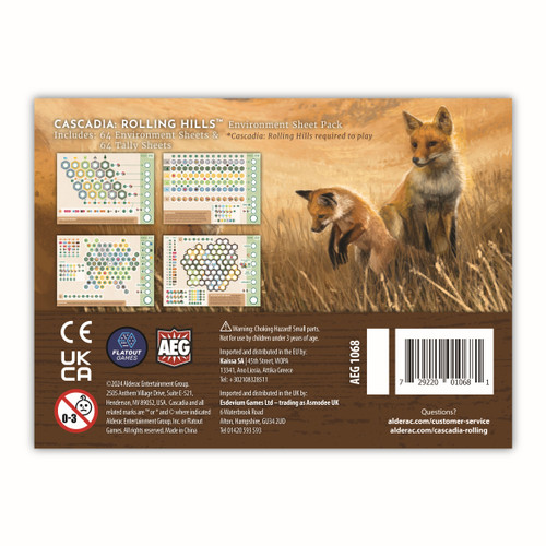 Cascadia: Rolling Hills Summits Micro Expansion - Alderac