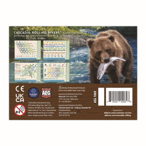 その他 Cascadia Rolling Rivers Cascadia: Rolling Rivers — BoardtopiaGames.com