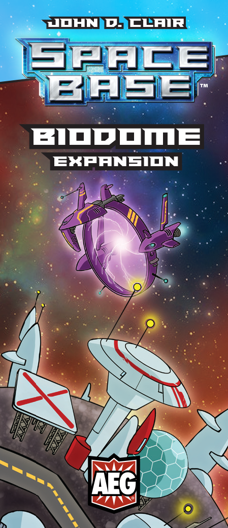 AEG Space Base Genesis | Gioco di Dadi | Gioco da Tavolo | Espansione | Expansion | Età 10+ | 2 a 5 giocatori | Versione Inglese