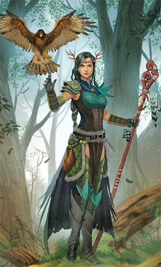 Mystic Vale Custom Card Sleeves: Cyrilla