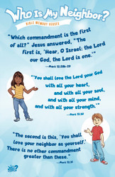 [Who Is My Neighbor? VBS Theme] Bible Memory Poster (Poster)