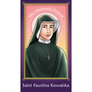Prayer Card - Saint Faustina Kowalska (card)