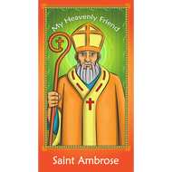 Prayer Card - Saint Ambrose (card)