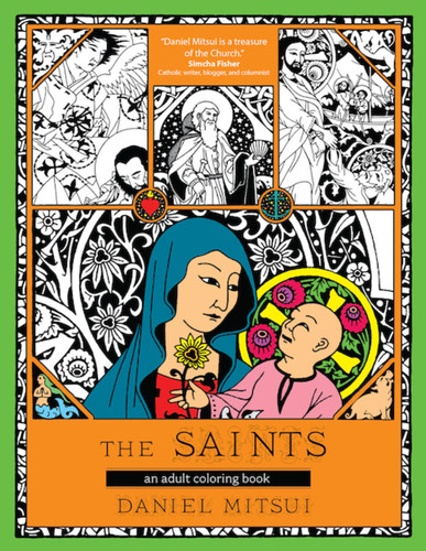 The Saints: An Adult Coloring Book