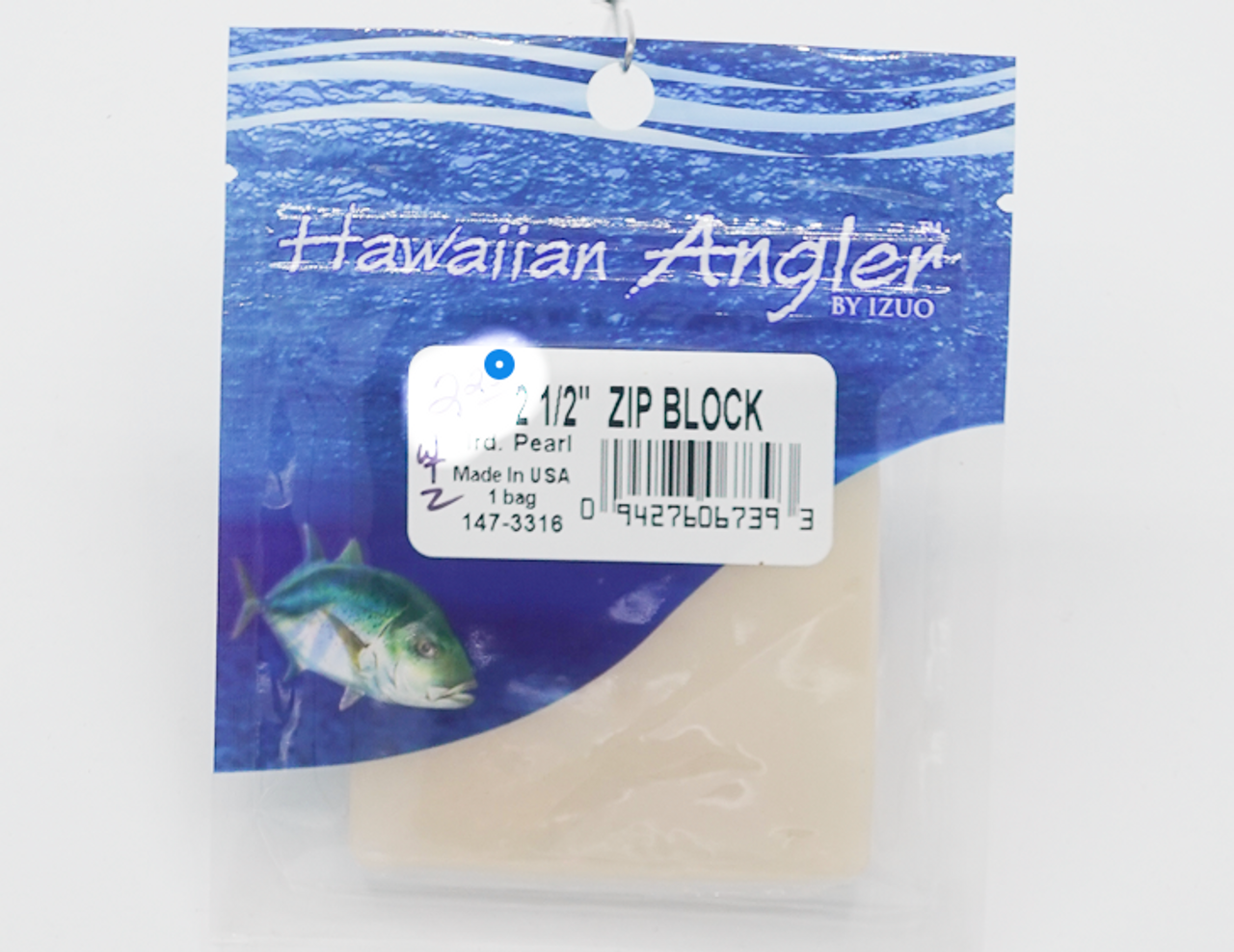 HAWAIIAN ANGLER ZIP BLOCK