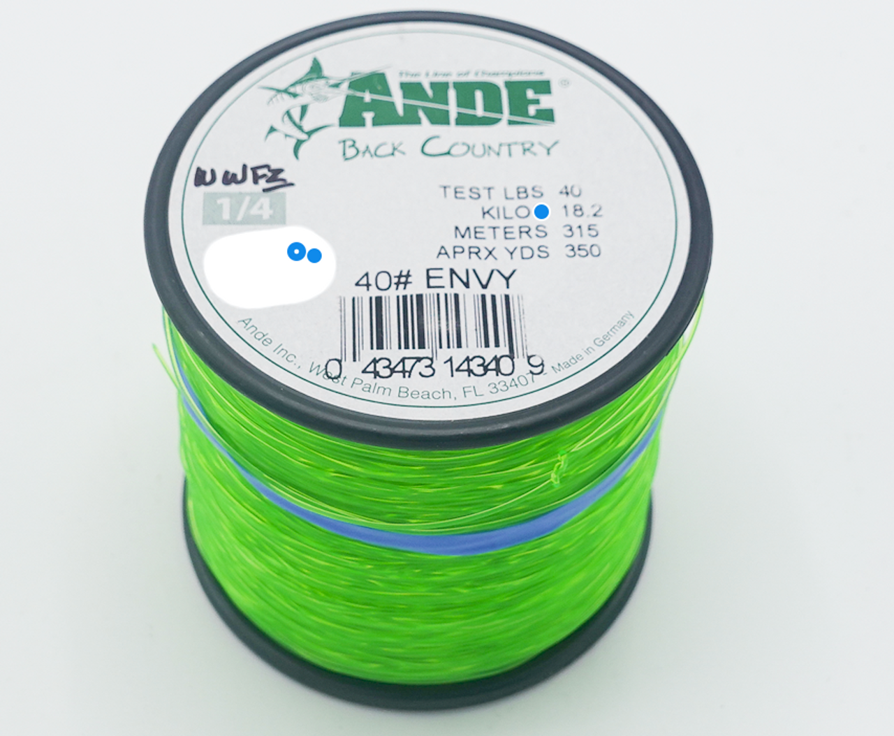 ANDE NYLON 1/4# - 40# TEST