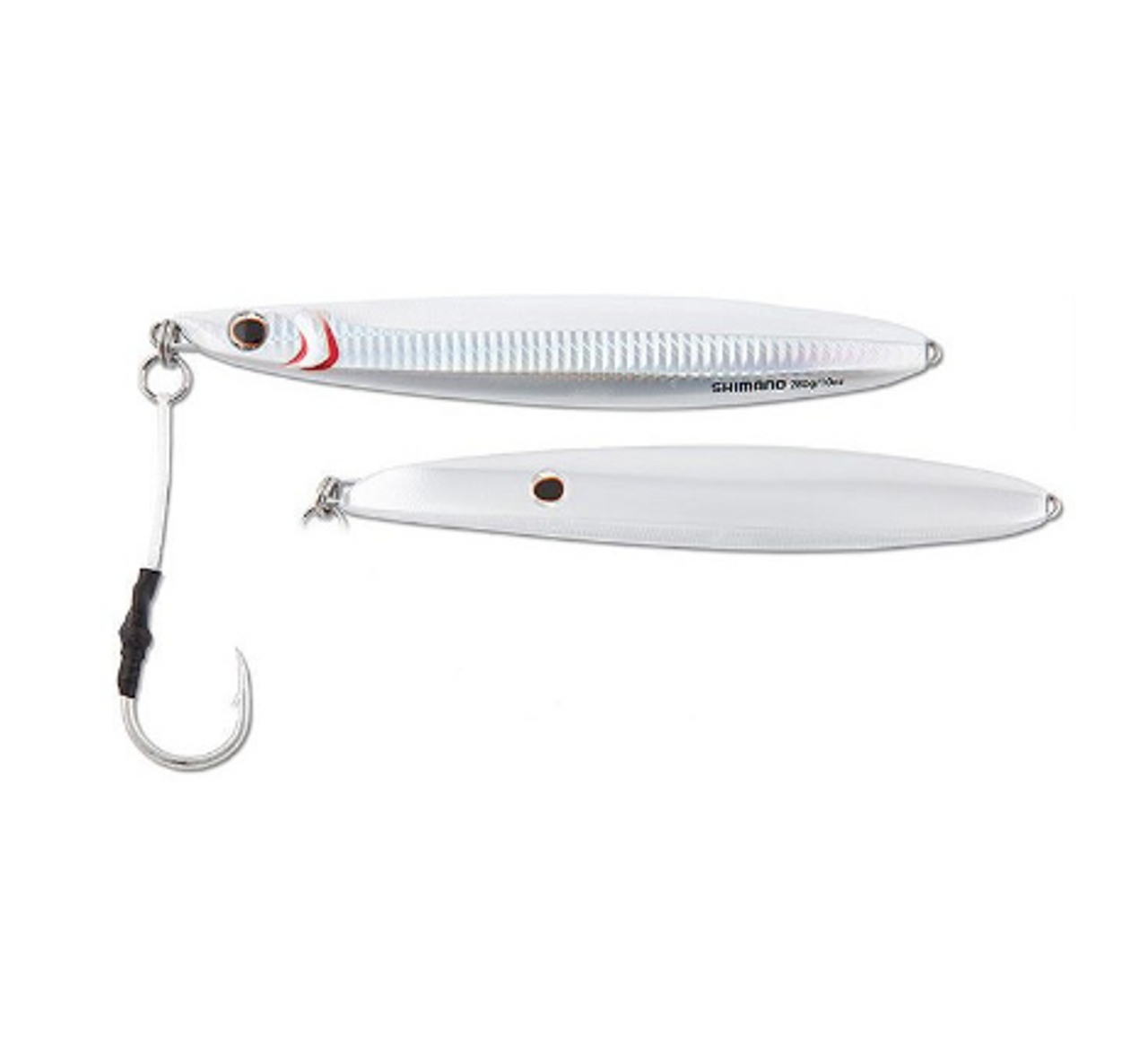 SHIMANO FLAT-SIDE BUTTERFLY JIG 112G WHITE SILVER