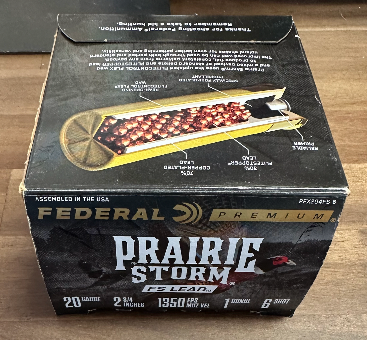 PREMIUM PRAIRIE STORM 20G 2.75" 1oz FS LEAD 6SHOT