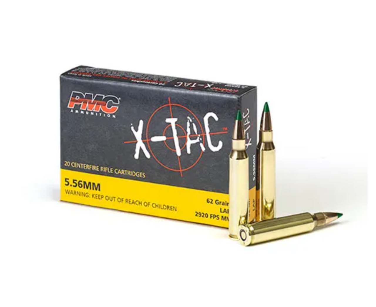 PMC X-TAC 5.56 62GR FMJ M855