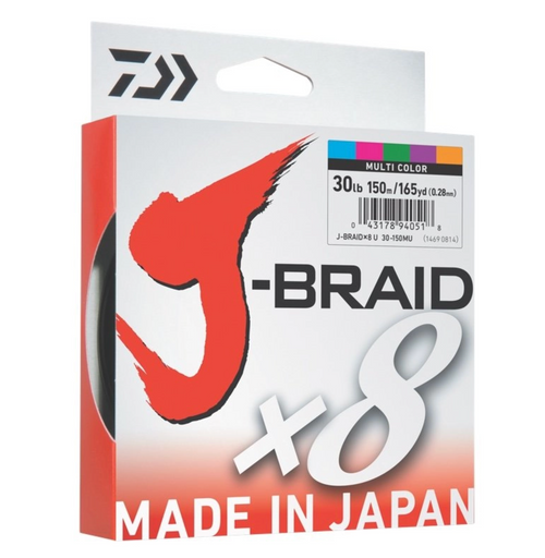 DAIWA JB8Uxx - 500MU JBRAID VARIOUS braid