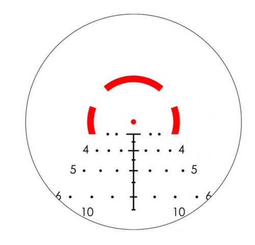 VORTEX STRIKE EAGLE 1-8X24 GEN2 SFP SCOPE W/ AR-BDC3 RETICLE - SE-1824-2