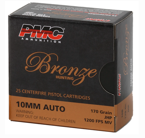 PMC Bronze 10mm 170GR JHP