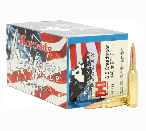 Hornady American Gunner 6.5 Creedmoor 140GR BTHP