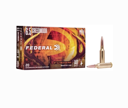 Federal Fusion 6.5 Creedmoor 140GR Soft Point