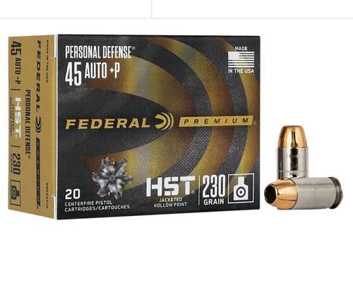 Federal Premium 45ACP+P 230gr HST JHP