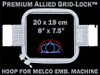 Premium Allied Grid-Lock™ Plastic Hoop – 20 x 19 cm (8 x 7.5 inch)