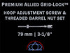 Hoop Adjustment Screw Set for All Premium Allied Grid Lock Hoops