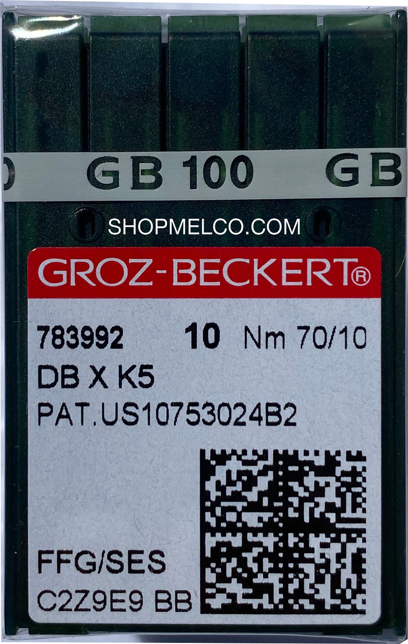 DB X K5 70/10 Groz-Beckert Needles