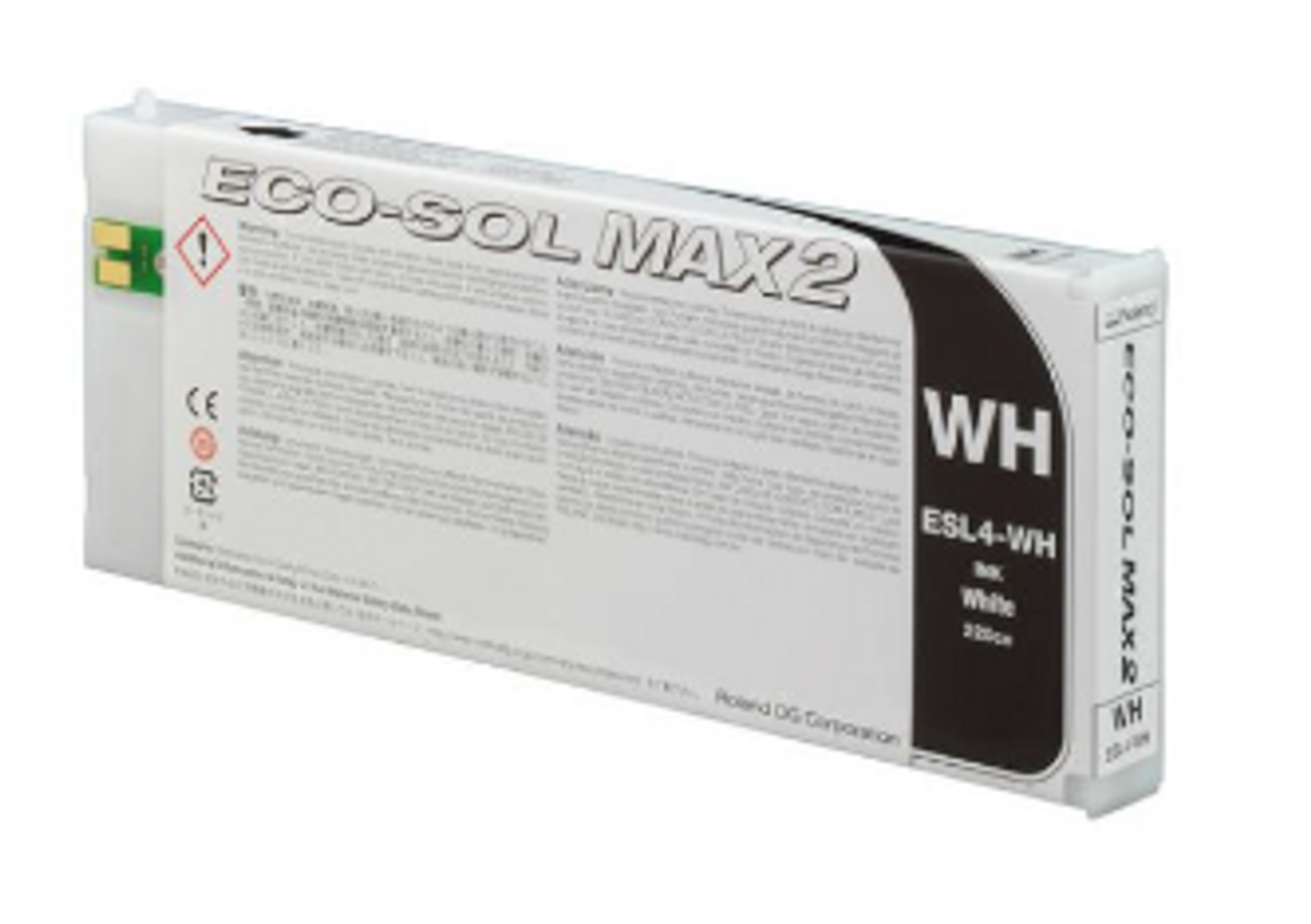 ECO-SOL MAX2 INK 220CC WHITE