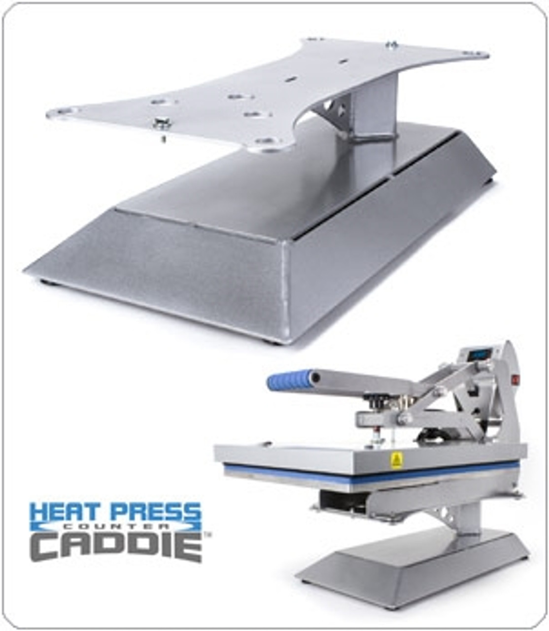 Clam Shell Heat Press Counter Caddie