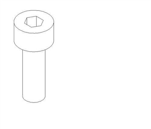 SCREW, SKT HD CAP, M3 X 40, SCREW, SKT HD CAP, M3 X 40,