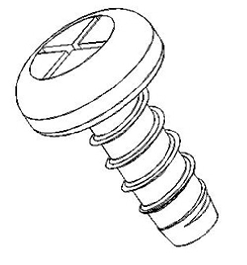 SCREW, THREAD FORMING, #10-14 1/2 LG