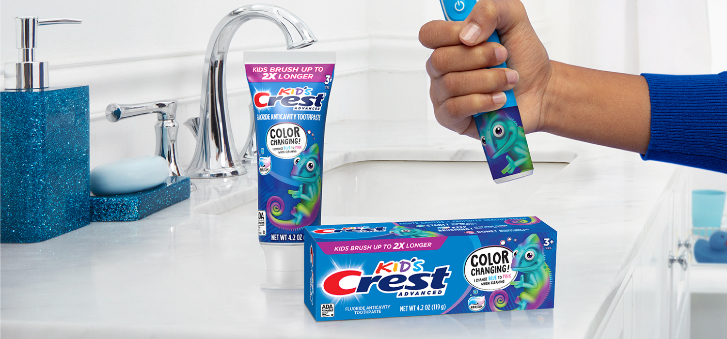 Kids’ Color Changing Toothpaste